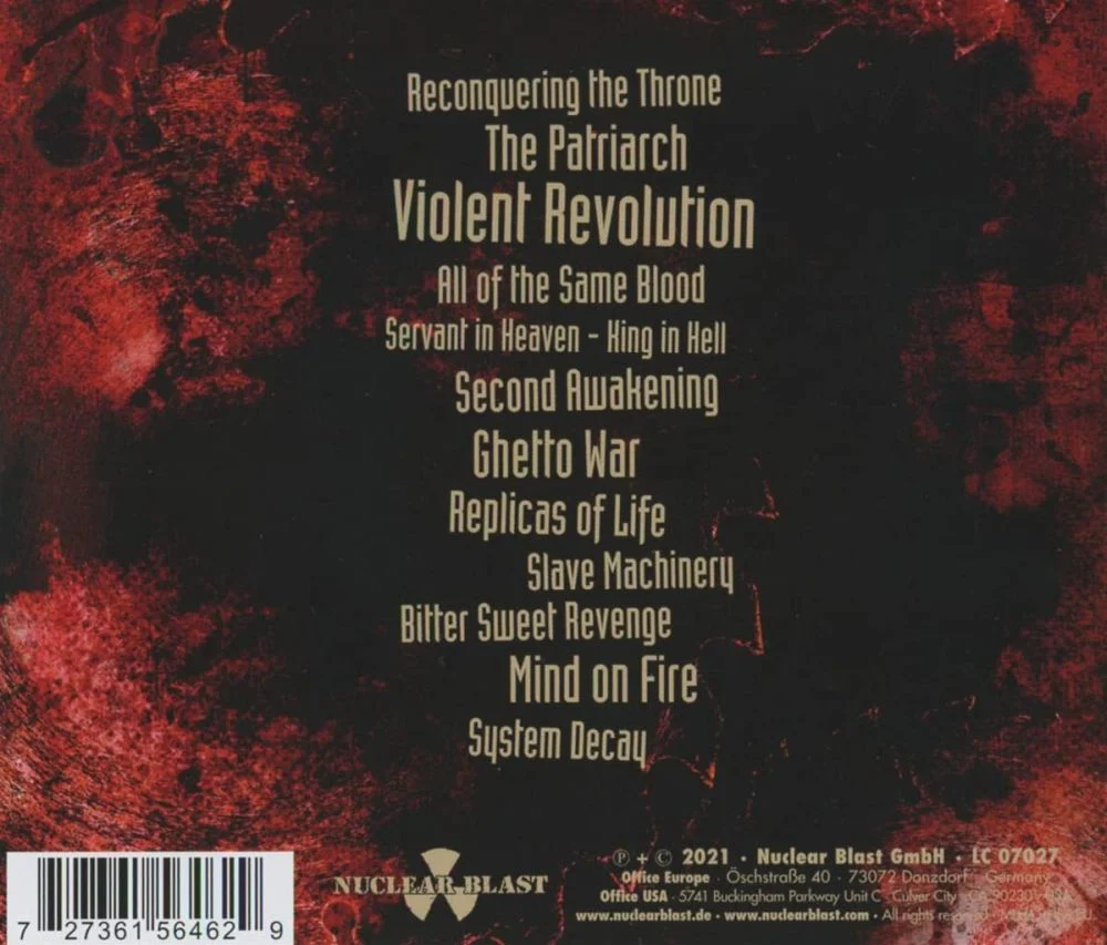 Kreator - Violent Revolution (2022 jewel case reissue) - CD - New - Image 2