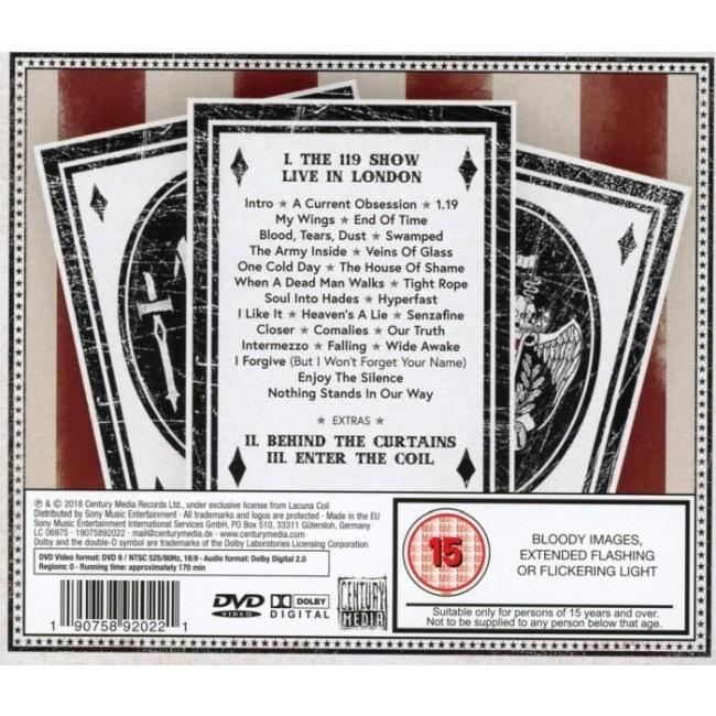 Lacuna Coil - 119 Show, The - Live In London (2CD/DVD) (R0) - CD - New - Image 2