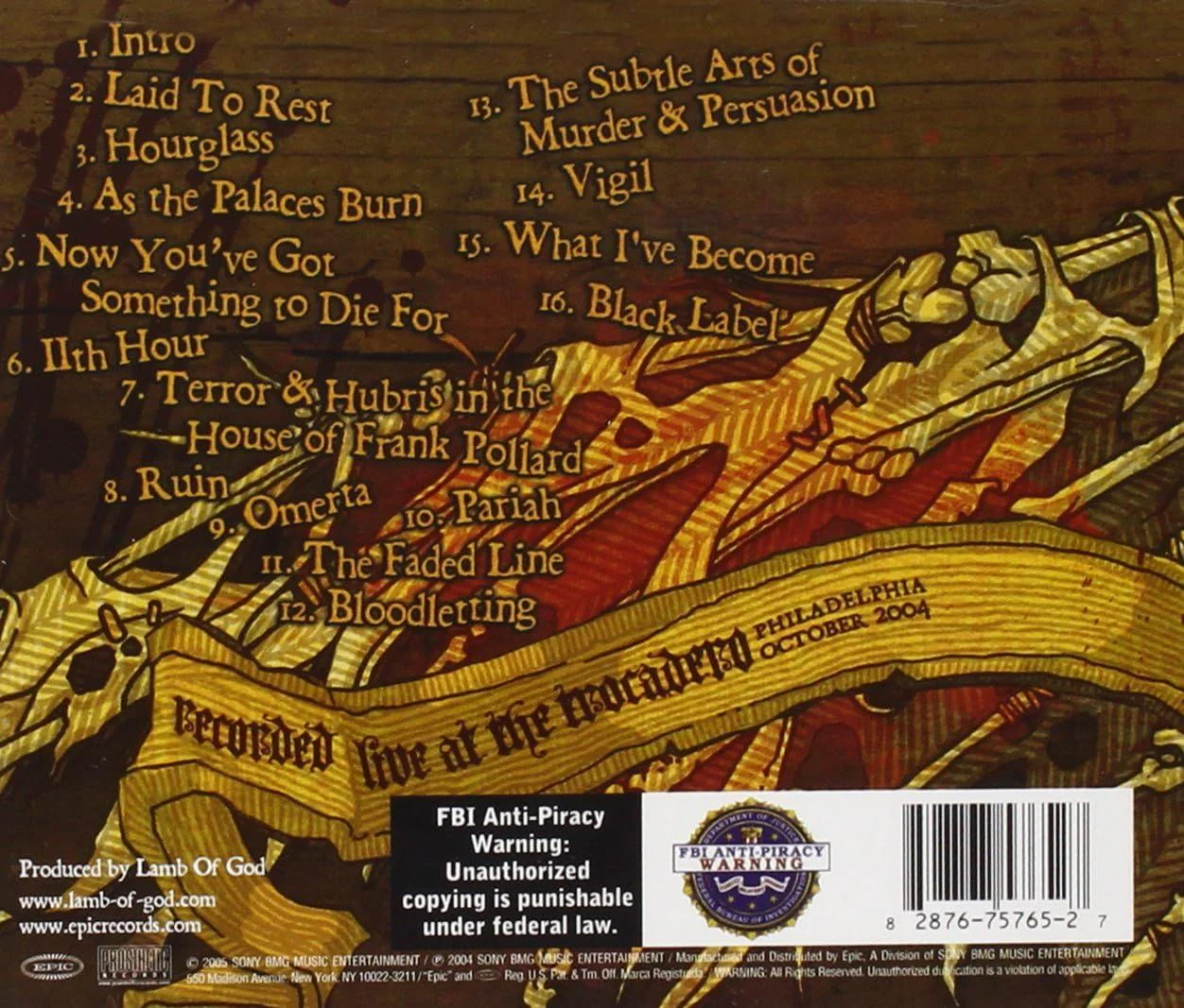 Lamb Of God - Killadelphia - CD - New - Image 2