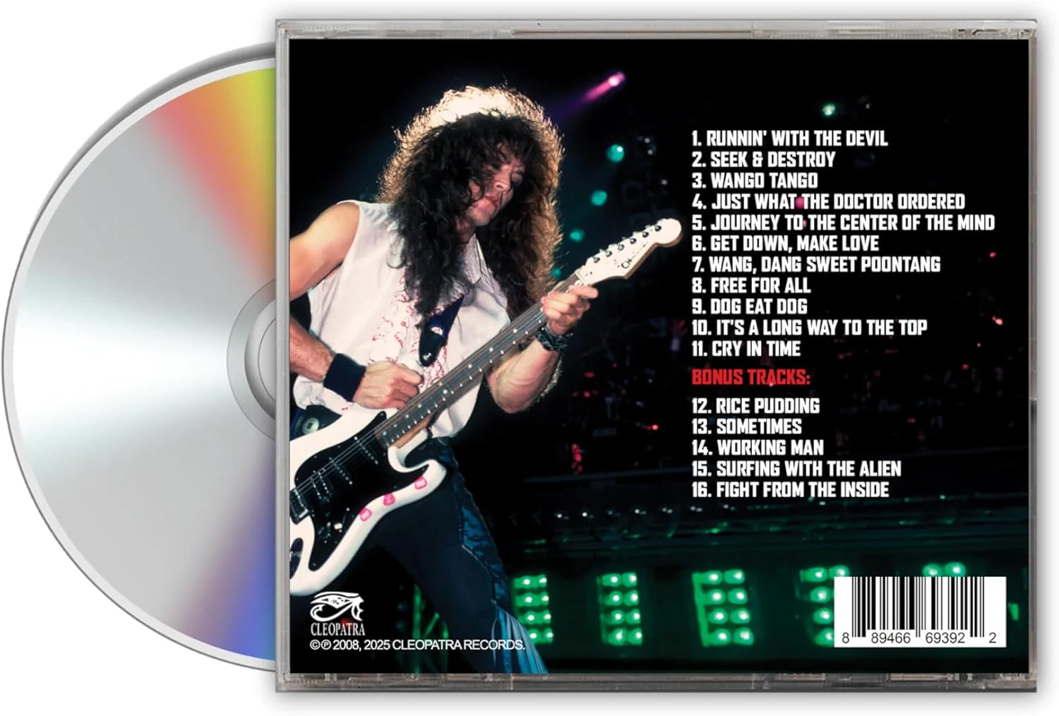 Lee, Jake E. - Runnin' With The Devil (2025 reissue with 6 bonus tracks) - CD - New - Image 2