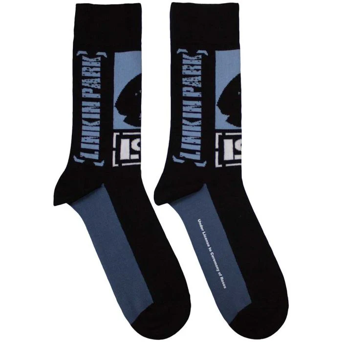 Linkin Park - Black Crew Socks (Fits Sizes 7 to 11) - Meteora - Image 2