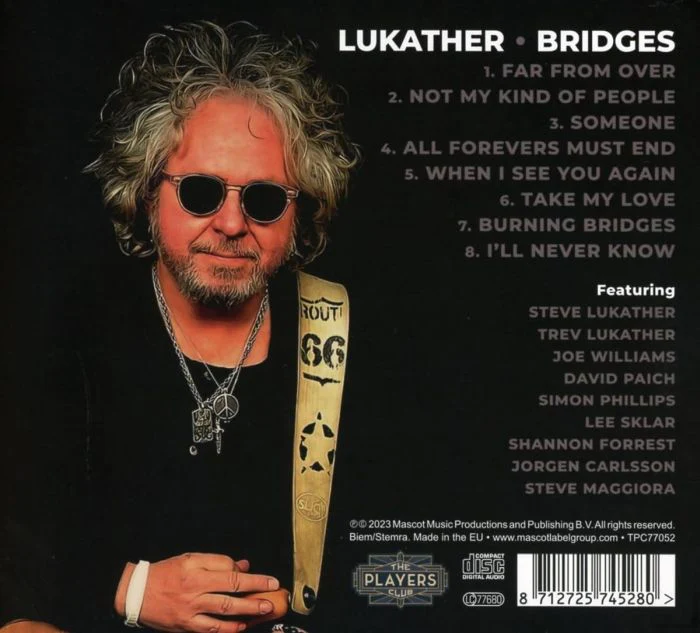 Lukather, Steve - Bridges - CD - New - Image 2