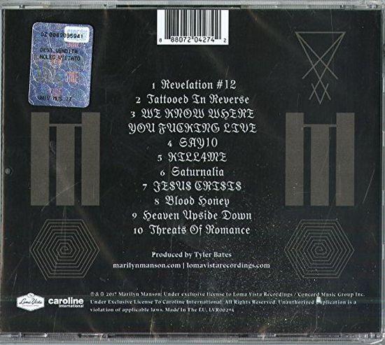 Manson, Marilyn - Heaven Upside Down - CD - New - Image 2