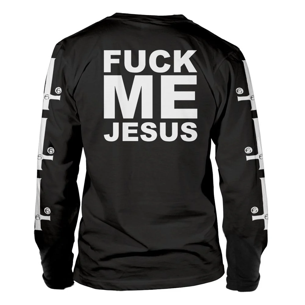 Marduk - Fuck Me Jesus Long Sleeve Black Shirt - 100% Official Merchandise - Image 2