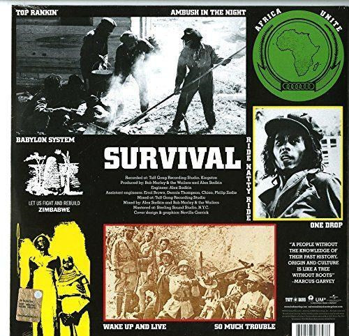Marley, Bob And The Wailers - Survival (180g 2016 reissue with download voucher) - Vinyl - New - Image 2