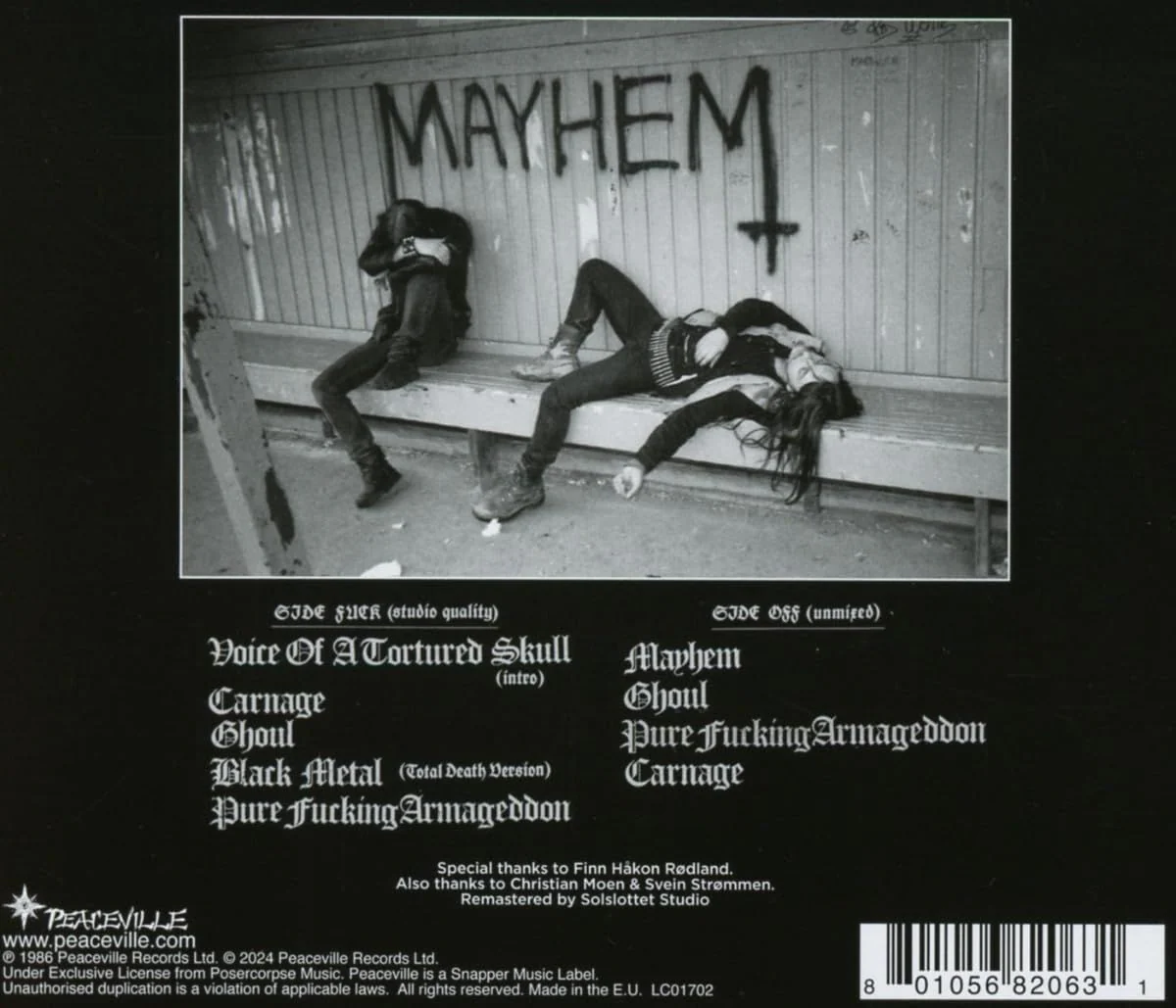 Mayhem - Pure Fucking Armageddon (2024 reissue) - CD - New - Image 2