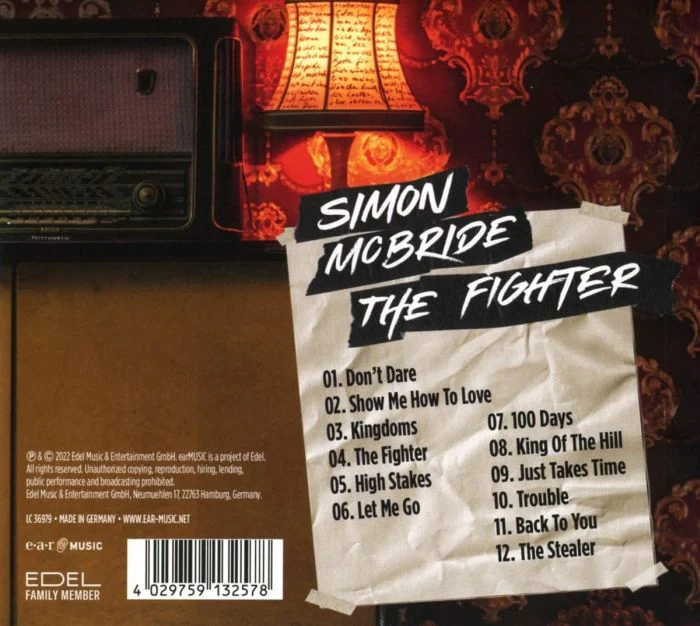 McBride, Simon - Fighter, The - CD - New - Image 2