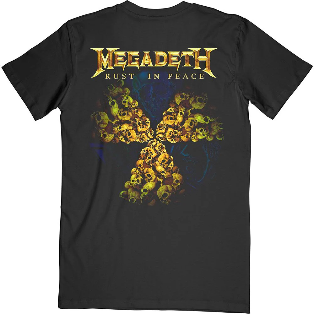 Megadeth - Rust In Peace 30th Anniversary Black Shirt - 100% Official Merchandise - Image 3