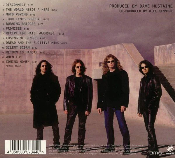 Megadeth - World Needs A Hero, The (2019 digi. rem. w. bonus track) - CD - New - Image 2