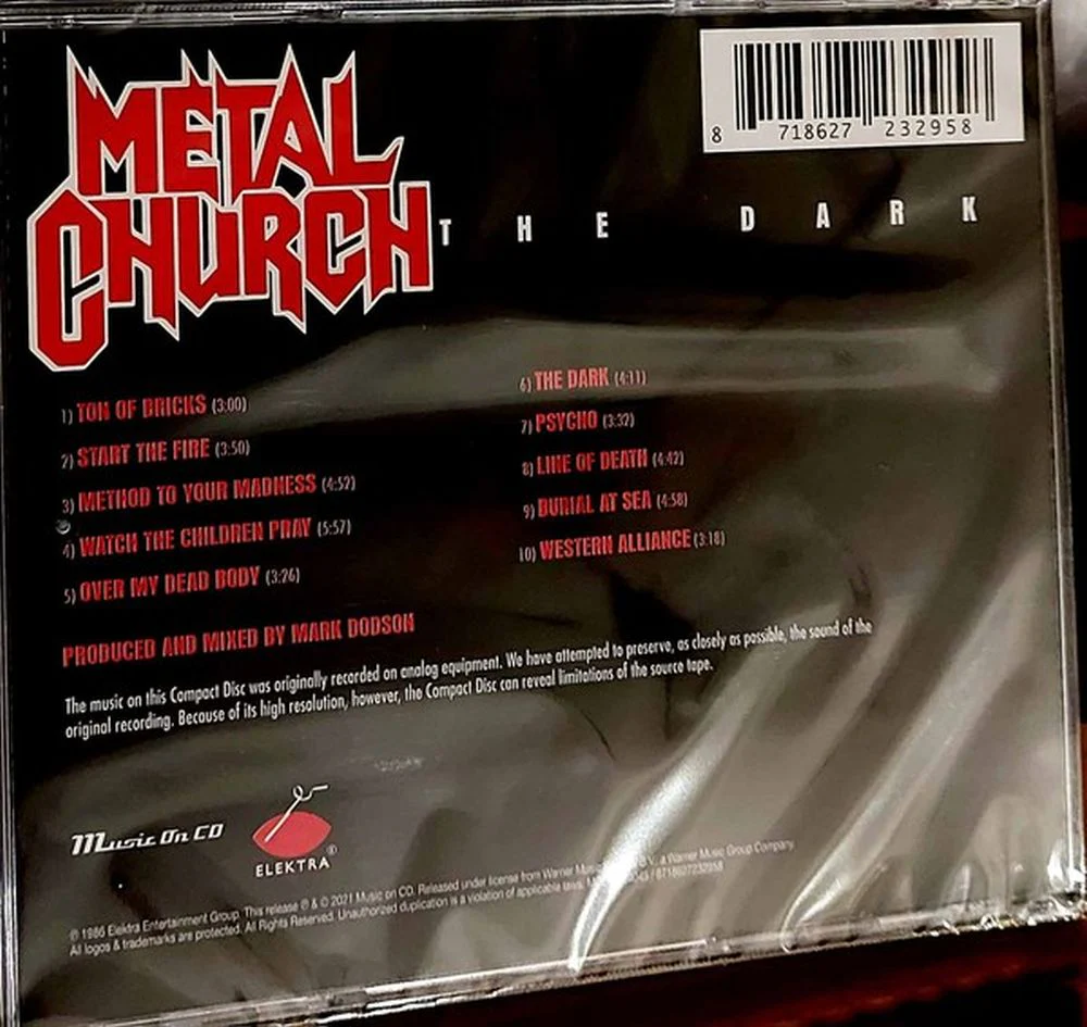 Metal Church - Dark, The (2021 reissue) - CD - New - Image 2