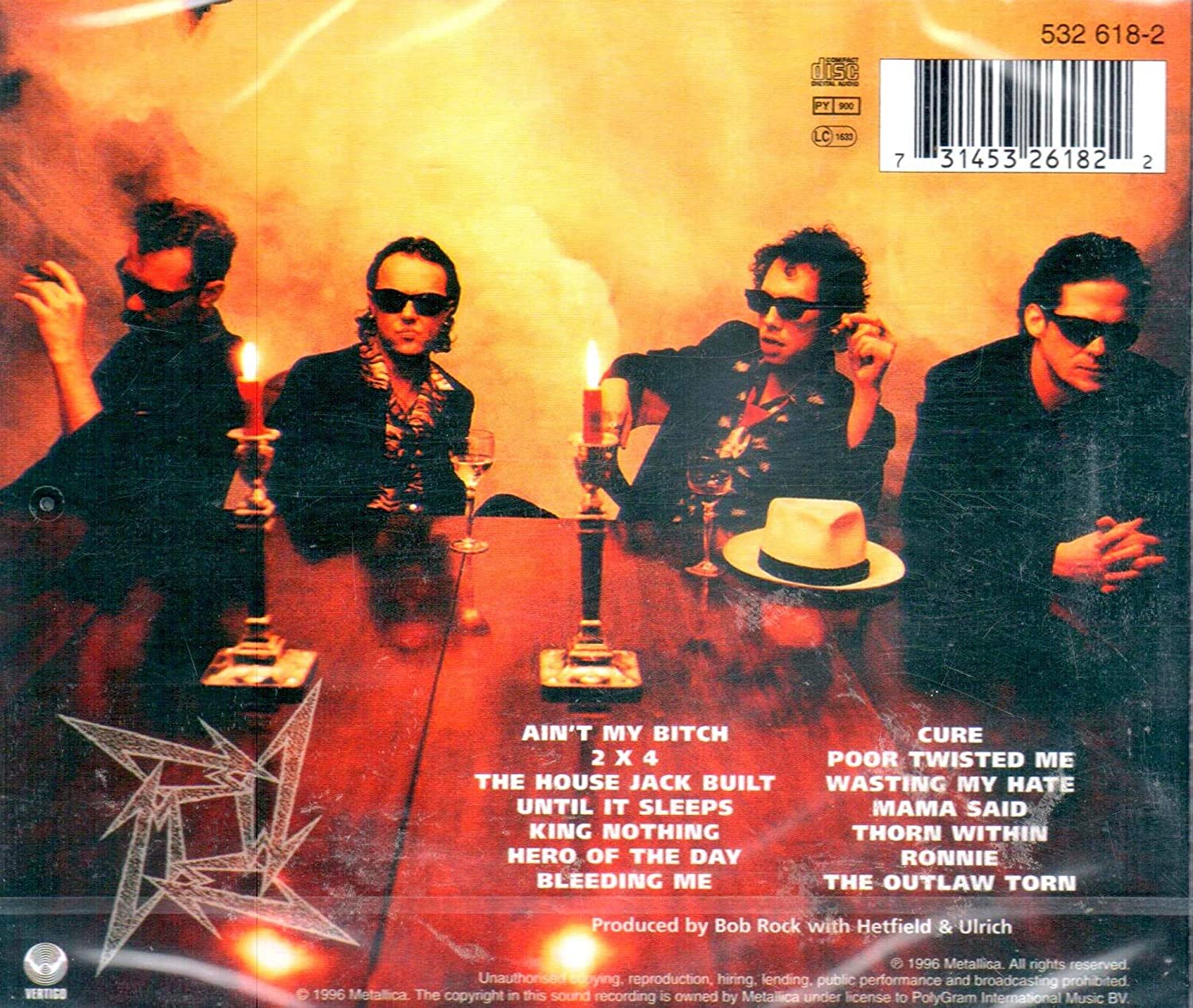 Metallica - Load (Euro.) - CD - New - Image 2