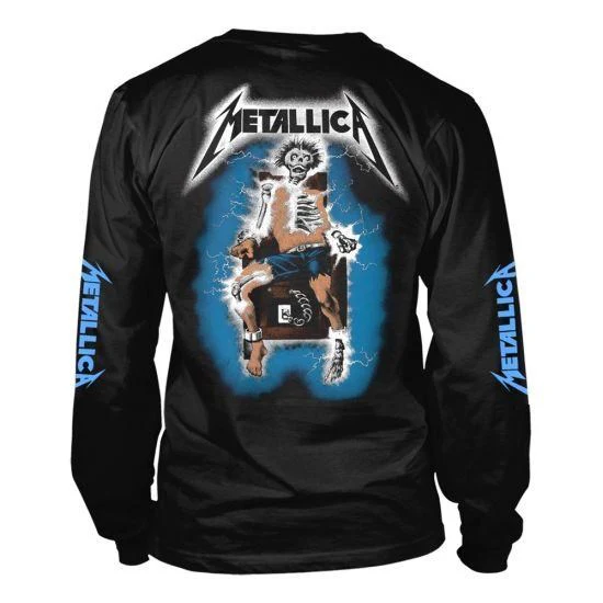 Metallica - Ride The Lightning Black Long Sleeve Shirt - 100% Official Merchandise - Image 2