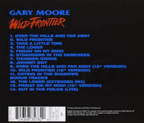 Moore, Gary - Wild Frontier (2003 remastered reissue with 3 bonus tracks) - CD - New - Image 2