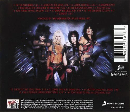 Motley Crue - Shout At The Devil (w. 5 bonus tracks) - CD - New - Image 2