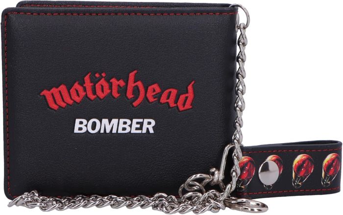 Motorhead - Bomber - Bi-Fold Wallet with Chain - Leather - Image 3