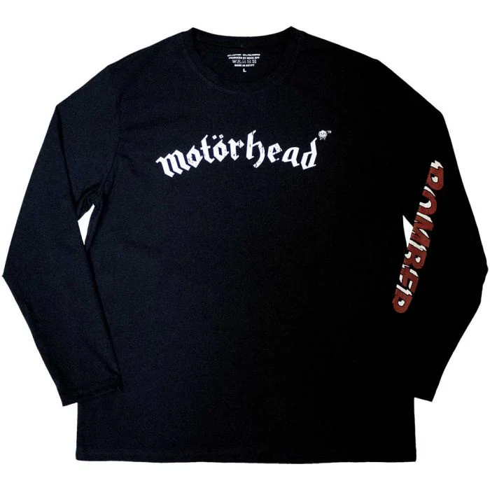 Motorhead - Bomber Long Sleeve Black Shirt - 100% Official Merchandise - Image 2