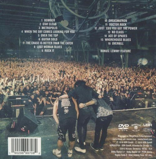 Motorhead - Clean Your Clock (Live) (CD + bonus DVD) - CD - New - Image 2