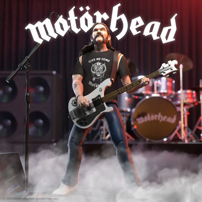 Motorhead - Lemmy (Wave 2 - 1981 Tour) ULTIMATES! 7 inch Super7 ReAction Figure - Image 3