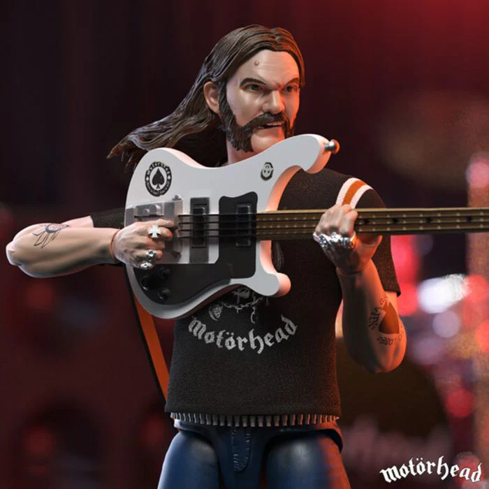 Motorhead - Lemmy (Wave 2 - 1981 Tour) ULTIMATES! 7 inch Super7 ReAction Figure - Image 4