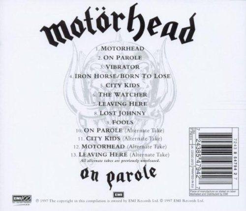 Motorhead - On Parole - CD - New - Image 2