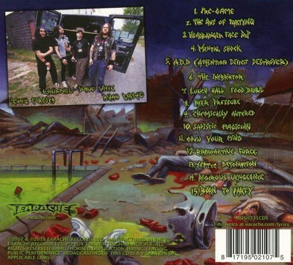 Municipal Waste - Art Of Partying, The (2019 reissue) - CD - New - Image 2