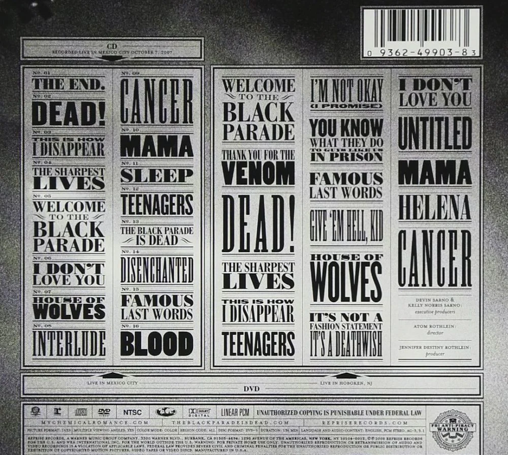 My Chemical Romance - Black Parade Is Dead!, The (CD/DVD) (R0) - CD - New - Image 2