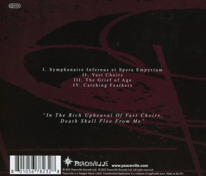 My Dying Bride - Towards The Sinister (2023 demo reissue) - CD - New - Image 2