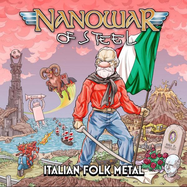 Nanowar Of Steel - Italian Folk Metal (digi. w. 2 bonus tracks) - CD - New - Image 2