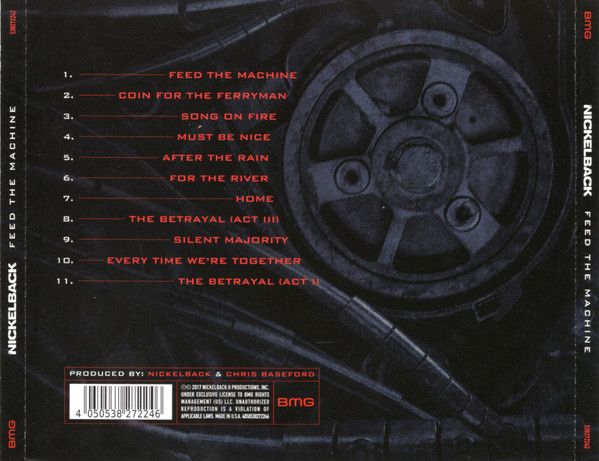 Nickelback - Feed The Machine - CD - New - Image 2