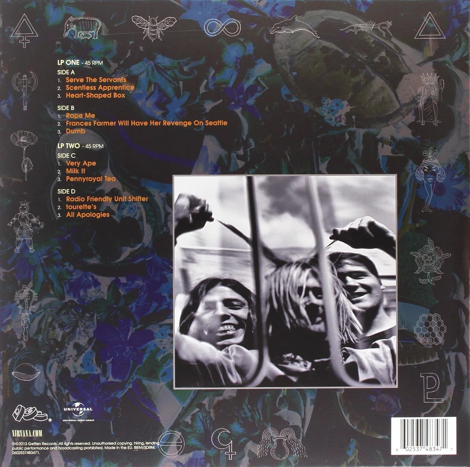 Nirvana - In Utero: 2013 Mix (2LP gatefold) - Vinyl - New - Image 2
