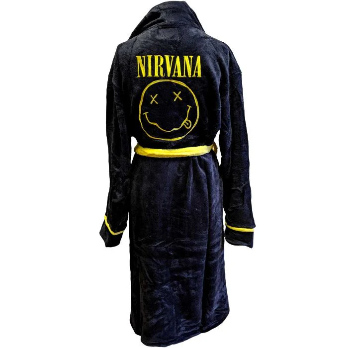 Nirvana - Smiley Bathrobe Dressing Gown - Image 3