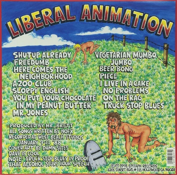 NOFX - Liberal Animation - Vinyl - New - Image 2