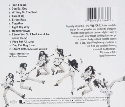 Nugent, Ted - Free-For-All - CD - New - Image 2
