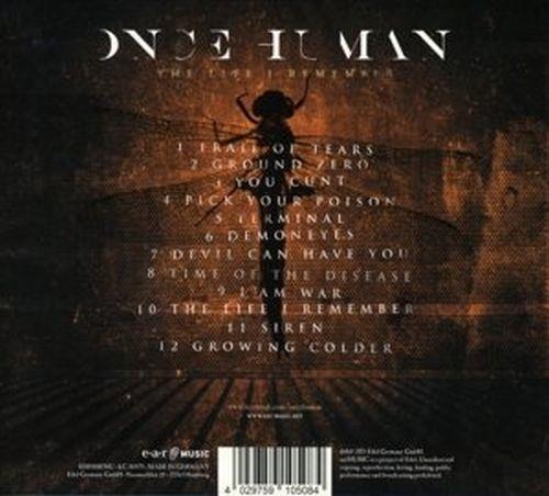 Once Human - Life I Remember, The - CD - New - Image 2