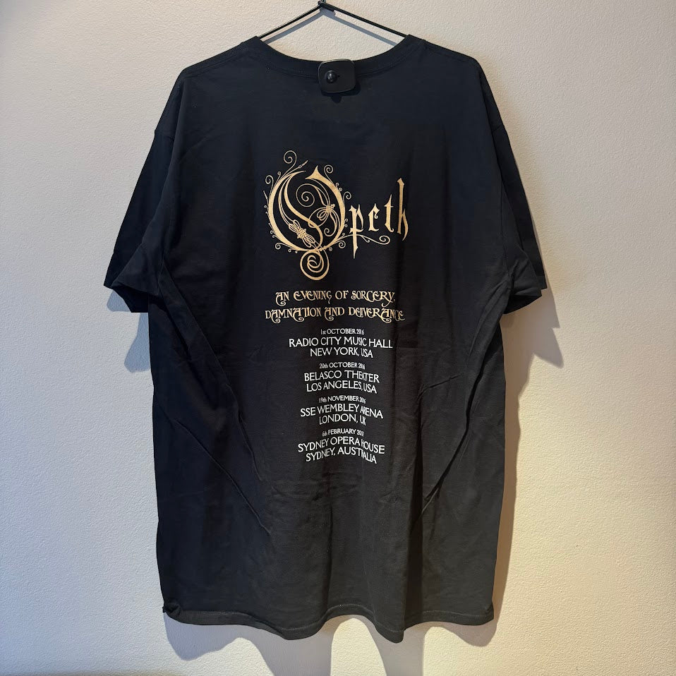 Opeth - Deliverance & Damnation 2017 Tour Black Shirt - 100% Official Merchandise - Image 2