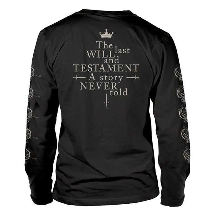 Opeth - Last Will And Testament, The Black Long Sleeve Shirt - 100% Official Merchandise - Image 2