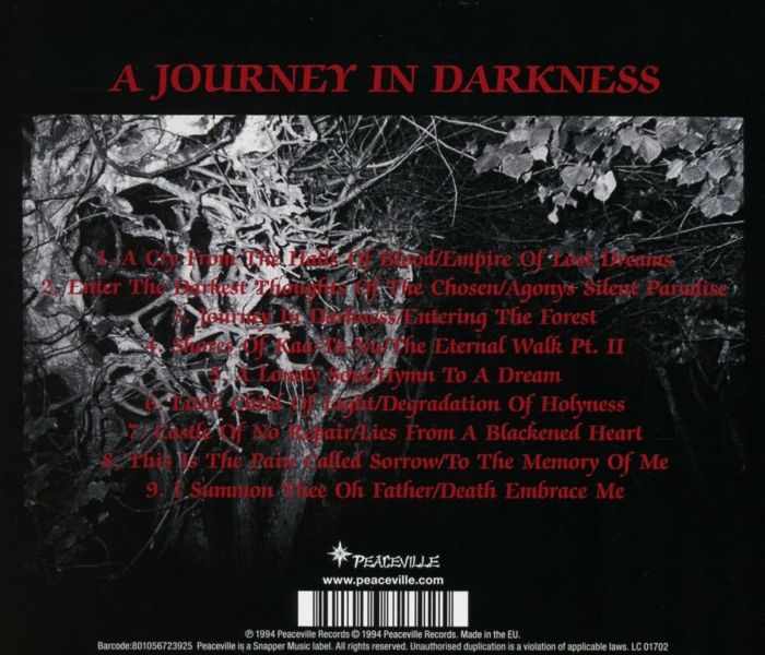 Ophthalamia - Journey In Darkness, A (reissue) - CD - New - Image 2