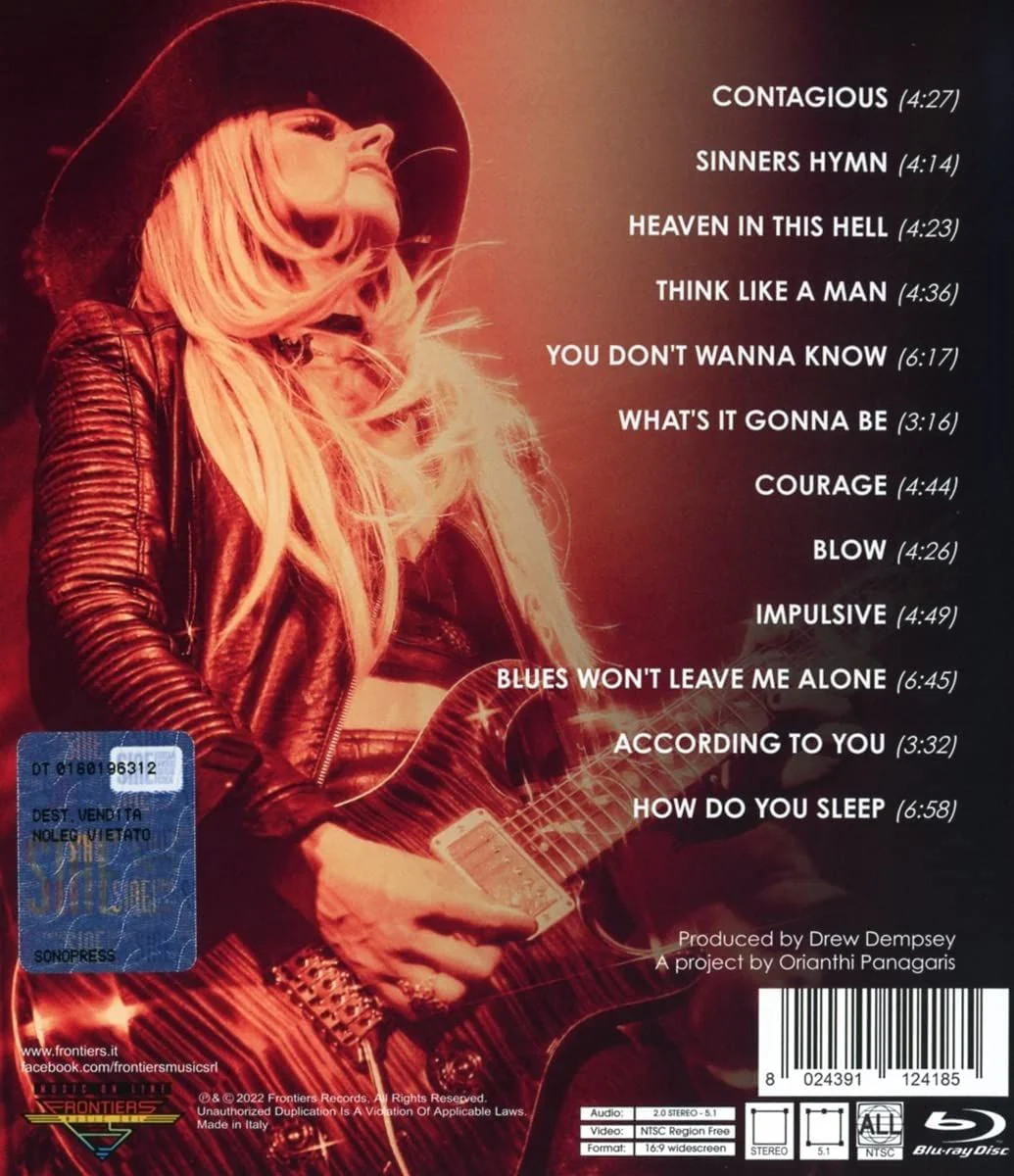 Orianthi - Live From Hollywood (RA/B/C) - Blu-Ray - Music - Image 2