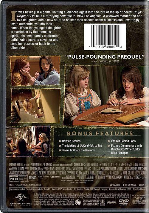 Ouija - Origin Of Evil (2016) (R1) - Flanagan, Mike - DVD - Movie - Image 2