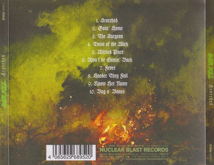 Overkill - Scorched (U.S.) - CD - New - Image 2