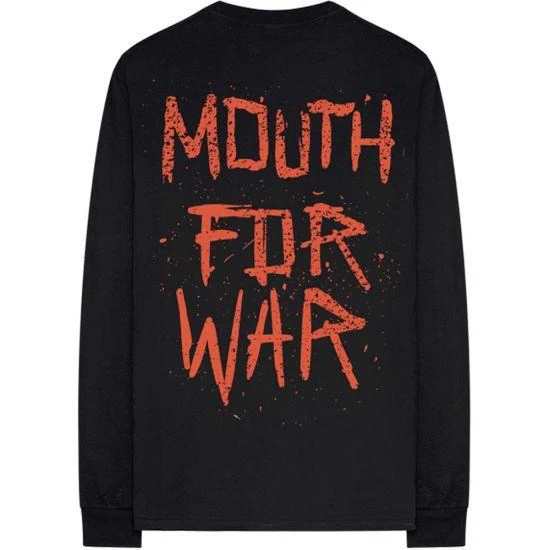 Pantera - Mouth For War Black Long Sleeve Shirt - 100% Official Merchandise - Image 2