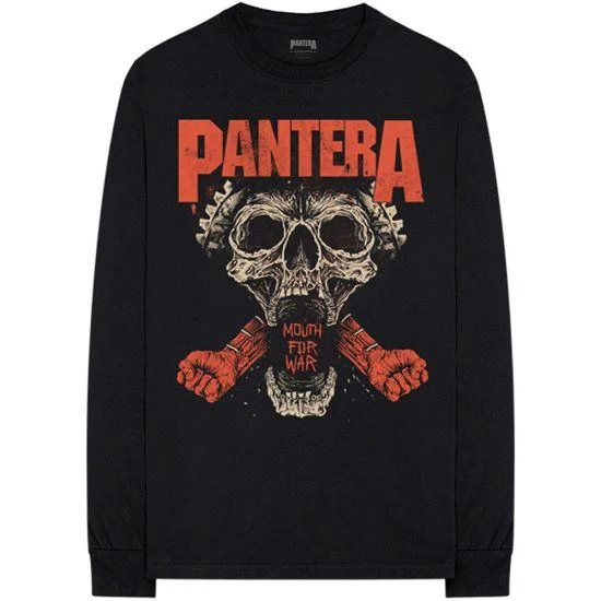 Pantera - Mouth For War Black Long Sleeve Shirt - 100% Official Merchandise - Image 3