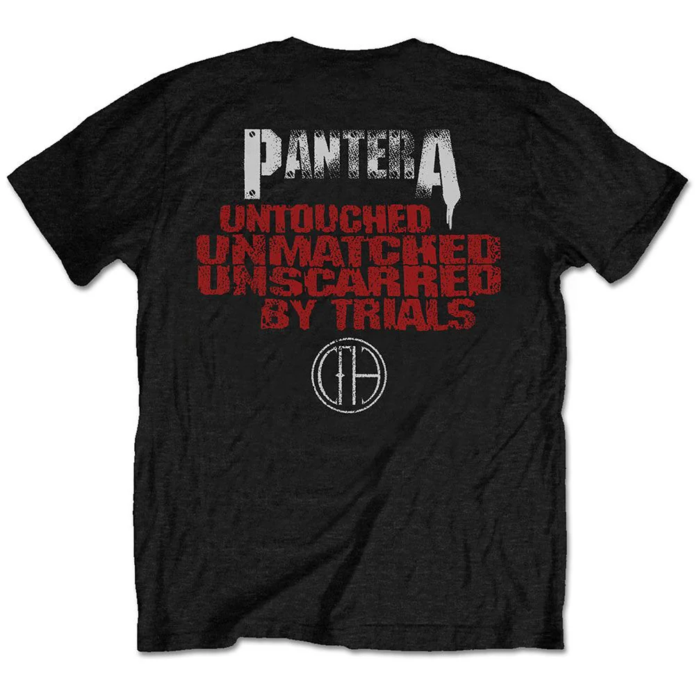 Pantera - Untouched, Unmatched, Unscarred Black Shirt - 100% Official Merchandise - Image 3