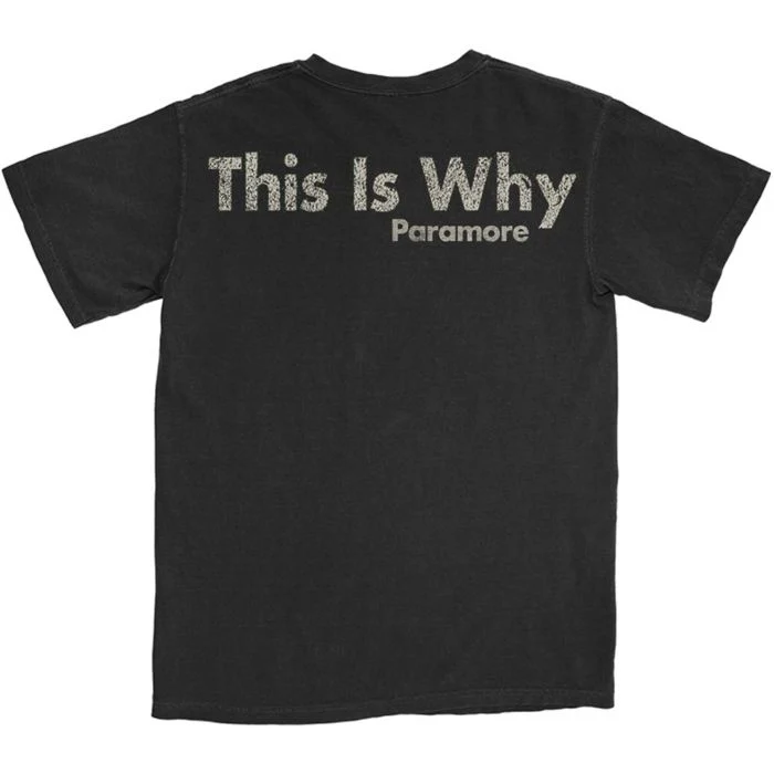 Paramore - This is Why Black Shirt - 100% Official Merchandise - Image 3