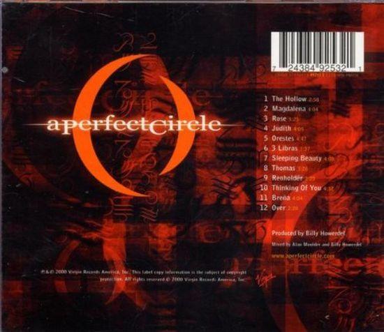 Perfect Circle - Mer De Noms - CD - New - Image 2