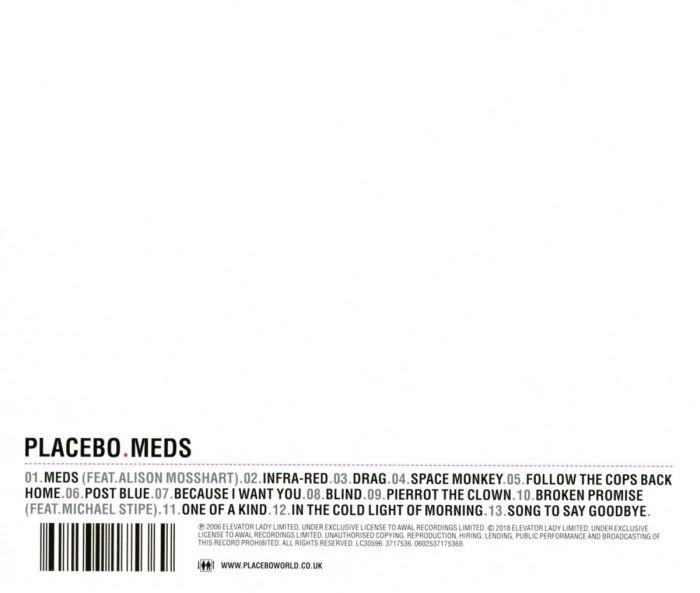 Placebo - Meds - CD - New - Image 2