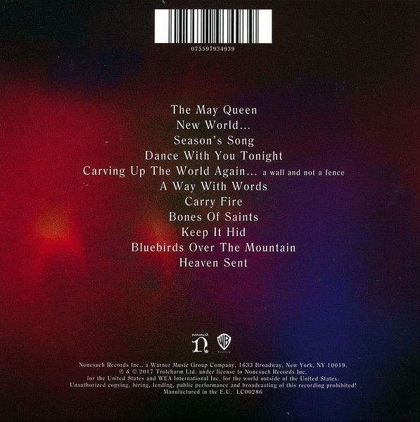Plant, Robert And The Sensational Space Shifters  - Carry Fire - CD - New - Image 2
