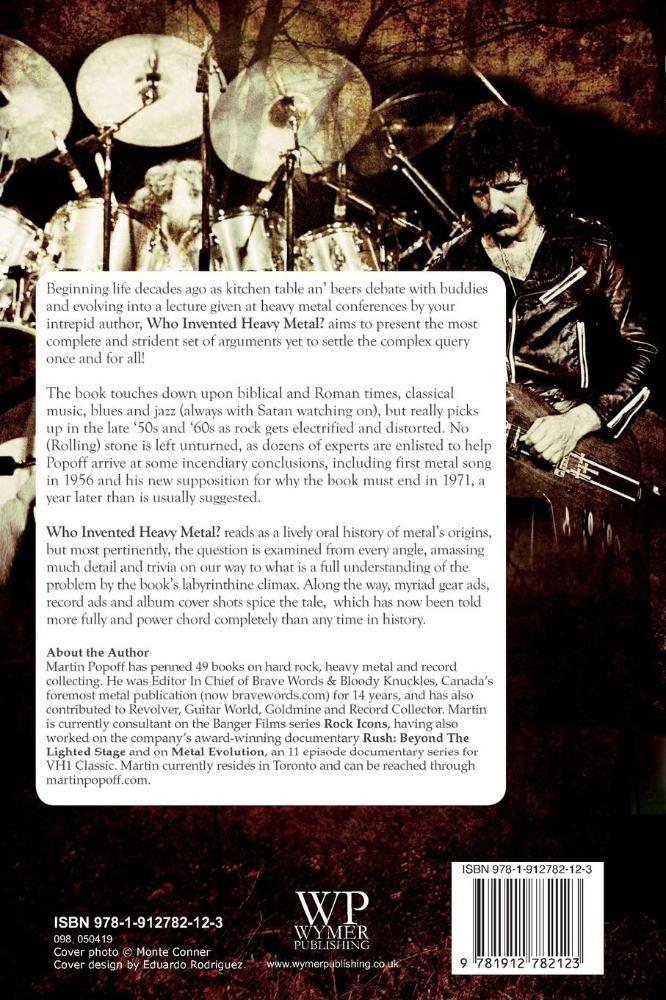 Popoff, Martin - Who Invented Heavy Metal? - Book - New - Image 2