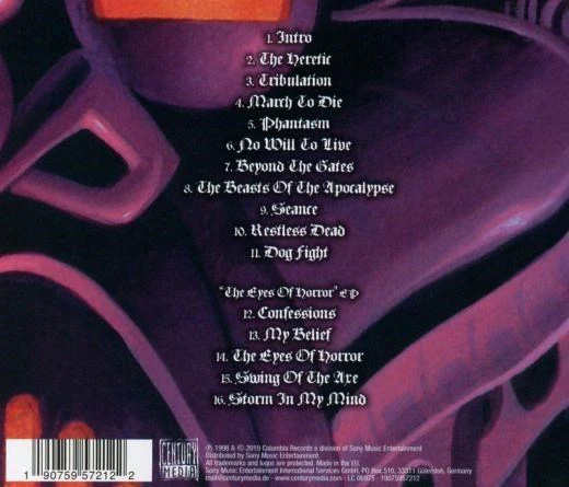 Possessed - Beyond The Gates/The Eyes Of Horror (2019 reissue) - CD - New - Image 2