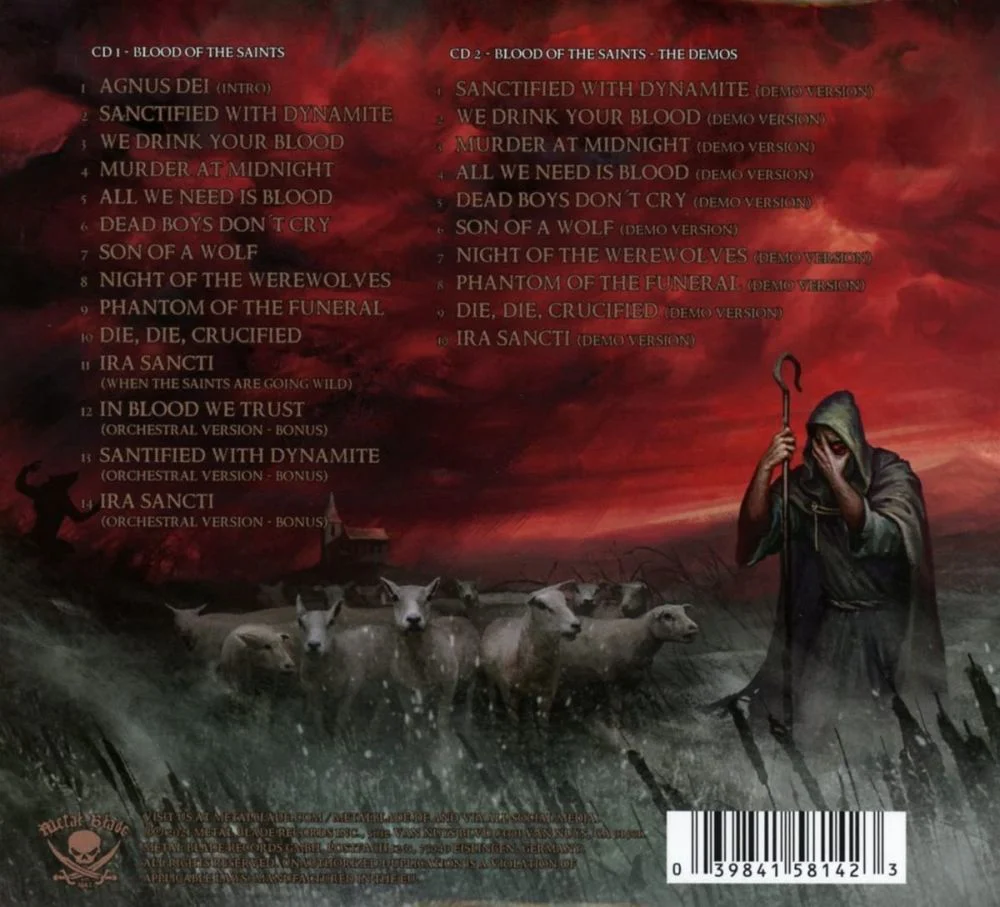 Powerwolf - Blood Of The Saints (10th Anniversary Deluxe 2CD digibook reissue) - CD - New - Image 2